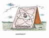 Cartoon: Kernproblem Kim (small) by mandzel tagged nordkorea,kim,atomkern