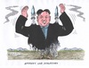 Cartoon: Kim Jong Un (small) by mandzel tagged nordkorea,kim,jong,un,raketen,hunger,provokation,armut,konfrontation