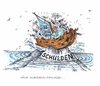 Cartoon: Kursänderungen beim Euro (small) by mandzel tagged eurokrise,europa,schiff,schuldenberg,richtungsdurcheinander