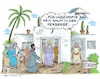 Cartoon: Maria u.Joseph suchen Unterkunft (small) by mandzel tagged corona,impfungen,pandemie,maria,joseph,bethlehem,herberge
