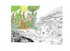 Cartoon: Mensch und Umwelt (small) by mandzel tagged umwelt,co2,klima,egoismus,geldgier,habsucht,rücksichtslosigkeit,naturmissachtung,umweltzerstörung