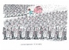 Cartoon: Merkel in Griechenland (small) by mandzel tagged merkel,griechenland,großaufgebot,von,sichrheitskräften,sparapelle