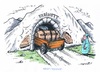 Cartoon: Mindestlohn (small) by mandzel tagged mindestlohn,kabinett,langzeitarbeitslose,abtrennung