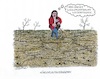 Cartoon: Nahles an der Wünschelrute (small) by mandzel tagged wahlen,spd,csu,afd,fdp,bayern,verluste,wählerfrust