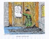 Cartoon: Neuer Anschlag (small) by mandzel tagged luther,reformation,thesenanschlag,halloween