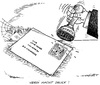 Cartoon: Poststreik (small) by mandzel tagged poststreik,verdi,post,pakete,briefe