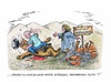Cartoon: Putin hält Opposition nieder (small) by mandzel tagged putin,rußland,oppositionelle,liberalisierung