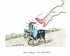 Cartoon: Referendum in Italien (small) by mandzel tagged italien,eu,referendum,euro,wirtschaftsschwäche,renzi