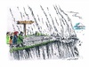 Cartoon: Reform des Asylgesetzes (small) by mandzel tagged asylrecht,reform,deutschland,flüchtlinge,überforderung,massenandrang