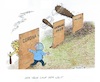 Cartoon: Schlag auf Schlag (small) by mandzel tagged corona,krieg,klima,zukunftsängste