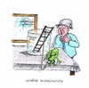 Cartoon: Schöne Wetteraussichten 2012 (small) by mandzel tagged sommer,2012,wetterfrosch,strick,um,den,hals,regen