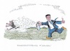 Cartoon: Söders Kreuze (small) by mandzel tagged söder,bayern,kreuz,religion,teufelsaustreibung,wahlen