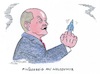 Cartoon: Stinkefinger (small) by mandzel tagged scholz,ampel,taurus,ukraine,russland,waffenlieferungen