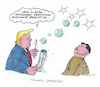 Cartoon: Trumps Garantien (small) by mandzel tagged trump kim nordkorea usa konflikt atombomben abrüstungen