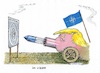 Cartoon: Trumps neue Zielscheibe (small) by mandzel tagged natogipfel,trump,deutschland,gas,russland,usa,verteidigung,zahlungen