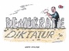 Cartoon: Türkische Umgestaltung (small) by mandzel tagged türkei,erdogan,demokratie,diktatur,umgestaltung,brachialgewalt