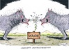 Cartoon: Waffenruhe (small) by mandzel tagged ukraine,krieg,russland,westen,konfliktlösung,waffenruhe