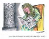 Cartoon: Was wird aus Ägypten? (small) by mandzel tagged pharao,zeitung,träne,ägypten,zukunft