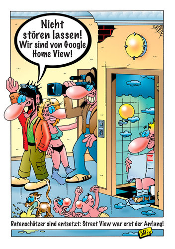 Cartoon: Google ohne Grenzen! (medium) by stefanbayer tagged google,suchmaschine,streetview,street,view,daten,datenschützer,entsetzen,kamera,filmen,bewachen,beobachten,katze,kinder,klo,privat,privatsphäre,wohnung,home,verletzung,computer,digital,1984,kontrolle,stefan,bayer