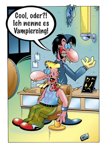 Piercing mit Biss! Piercing mit Biss!