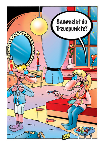 Cartoon: Treuepunkte (medium) by stefanbayer tagged treuepunkte,sammeln,bonusheft,bonus,treue,punkte,marketing,geld,bezahlen,kundenbindung,prostituierte,puff,liebesdienst,beischlaf,werbung,spaß,freizeit,lust,kondom,herz,rose,stefan,bayer,stefanbayer,nachtleben,bett