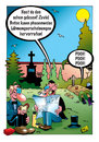 Cartoon: Botox (small) by stefanbayer tagged botox,kosmetik,medizin,botoxspritze,nerven,nervengift,phasenweise,lähmung,lähmungserscheinung,schönheit,jugend,stefan,bayer,stefanbayer,friedhof,tod,tot,begraben,totengräber,mittagspause,poch,grab,grabstein,beerdigung