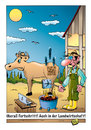 Cartoon: Fortschritt... (small) by stefanbayer tagged fortschritt,landwirtschaft,qrcode,qr,code,brandzeichen,schenkelbrand,pferd,kuh,rind,bauer,feuer,tierquälerei,tier,nutzvieh,laptop,computer,pc,stefan,bayer,stefanbayer,tierschutz