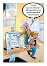 Cartoon: Gendergerecht (small) by stefanbayer tagged sprache,gender,gendern,gendergerecht,sternchen,gendersternchen,kommunikation,kühlschrank,gefrierfach,stern,bay,stefanbayer,politik,gesellschaft,beziehungen