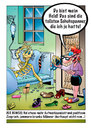 Cartoon: Kranke Männer jammern nicht! (small) by stefanbayer tagged männer,frauen,krank,krankheit,jammern,memmen,skelett,schuhe,schuhsammlerin,zuspruch,aufmerksamkeit,rumjammern,stefan,bayer,stafanbayer,schuhschrank,tod,krankenbett,helden,schuhspanner,schuhpflege,stefanbayer