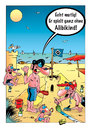 Cartoon: Strandburgenbauer (small) by stefanbayer tagged strand,sommer,mut,ferien,rassel,urlaub,sonne,sand,meer,ostsee,nordsee,strandburg,burg,schaufel,eimerchen,bier,kinder,väter,kids,familie,bauen,buddeln,graben,möwe,alibi,alibikind,stefan,bayer