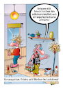 Cartoon: Ungepflegte Haare (small) by stefanbayer tagged corona,covid,pandemie,friseure,frisöre,wischmop,verwechslung,astra,bier,brille,coronazeit,lockdown,haare,frisur,bay,stefanbayer,männer,frauen,beziehung