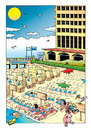 Cartoon: Urlaub in Deutschland boomt! (small) by stefanbayer tagged ferien,ferienort,urlaubszeit,küste,meer,ostsee,ozean,see,strand,sand,muscheln,urlaub,tourismus,relaxen,ausspannen,hotel,seebrücke,sonne,sommer,bodenhaltung,käfighaltung,freilandhaltung,timmendorferstrand,stefan,bayer,massentourismus,hühner,tierhaltung,mas