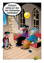 Cartoon: Zahnspange (small) by stefanbayer tagged vampir,blutsauger,blut,saugen,zähne,zahnspange,stoßzahn,zahn,nachdenken,spange,kinder,familie,nacht,mond,gestraft,stefan,bayer,stefanbayer