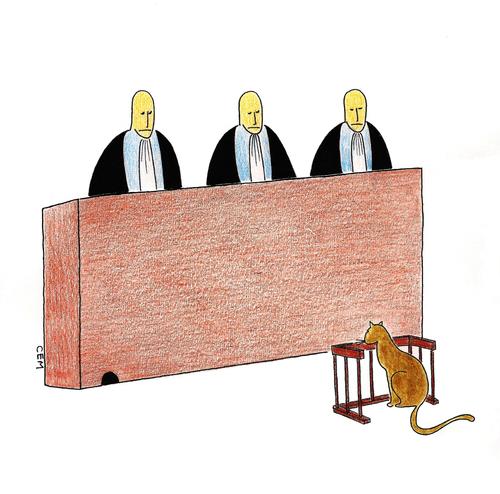 Cartoon: Court (medium) by cemkoc tagged le,juridiction,la,cour,droit,legal,richter,attorney,lawyer,prosecutor,public,prosecution,tribunal,trial,defendant,last,supreme,justice,judicial,judge,judgement,court,cartoons,law,karikatürleri,hukuk,juge,abogado,defense