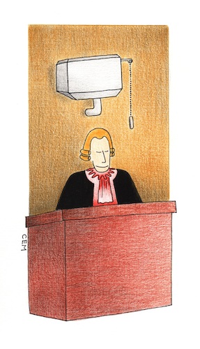 Cartoon: judgment (medium) by cemkoc tagged law,justice,provision,judge,court,lawyer,supreme,criminal,civil,rights,accused,indictment,public,prosecutor,gesetz,gerechtigkeit,bereitstellung,richter,gericht,anwalt,oberster,gerichtshof,kriminell,bürgerrechte,angeklagte,anklage,öffentli