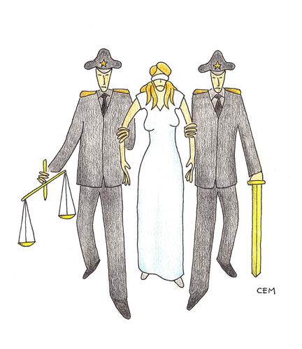 Cartoon: Themis (medium) by cemkoc tagged mahkeme,hakim,adalet,richter,gesetz,legal,jurisdiction,lex,supreme,tribunal,judgement,court,judge,justice,themis,cartoons,law,karikatürleri,hukuk