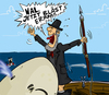 Cartoon: Wal jetzt... (small) by Grayman tagged wal