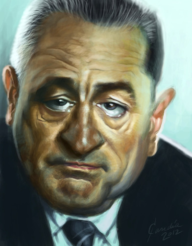 Cartoon: Robert de Niro (medium) by StudioCandia tagged de,niro,actor