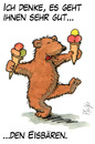 Cartoon: Eisbär (small) by Andreas Pfeifle tagged eisbär,eis,eisbären