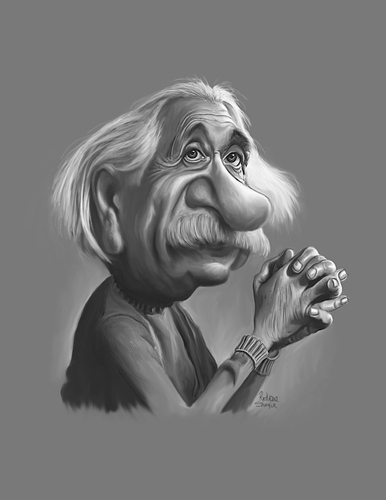 Albert Einstein By Rocksaw Philosophy Cartoon Toonpool