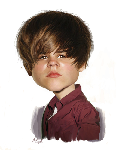 Justin Bieber By rocksaw | Famous People Cartoon | TOONPOOL