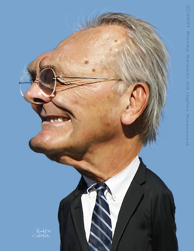 Cartoon: Donald Henry Rumsfeld (medium) by rocksaw tagged caricature,donald,henry,rumsfeld