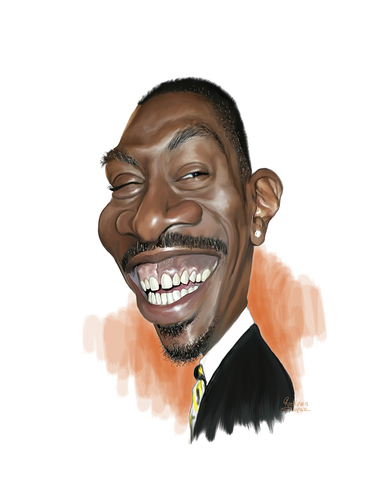 Cartoon: Eddie Murphy (medium) by rocksaw tagged caricature,eddie,murphy