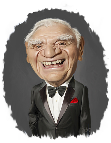 Cartoon: Ernest Borgnine (medium) by rocksaw tagged ernest,borgnine