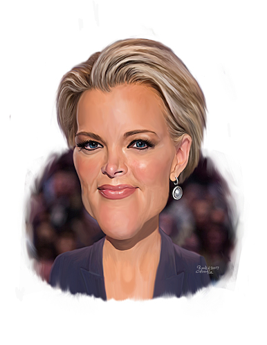 Cartoon: Megyn Kelly (medium) by rocksaw tagged caricature,study,megyn,kelly