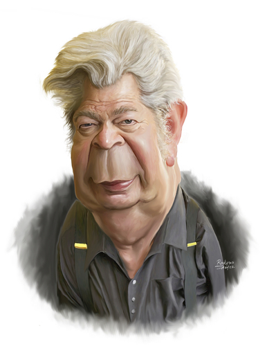 Cartoon: Richard Harrison Pawn star (medium) by rocksaw tagged richard,harrison,pawn,star