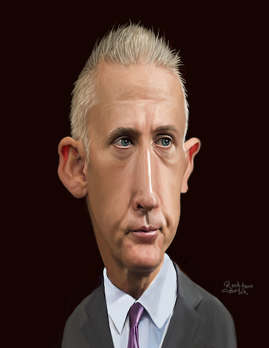 Cartoon: Trey Gowdy (medium) by rocksaw tagged caricature,trey,gowdy