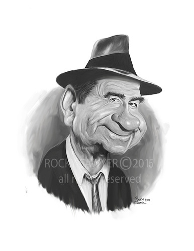 Cartoon: Walter Matthau (medium) by rocksaw tagged walter,matthau