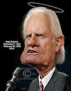 Cartoon: Billy Graham (small) by rocksaw tagged billy,graham