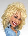 Cartoon: Dolly Rebecca Parton Dean (small) by rocksaw tagged caricature dolly rebecca parton dean